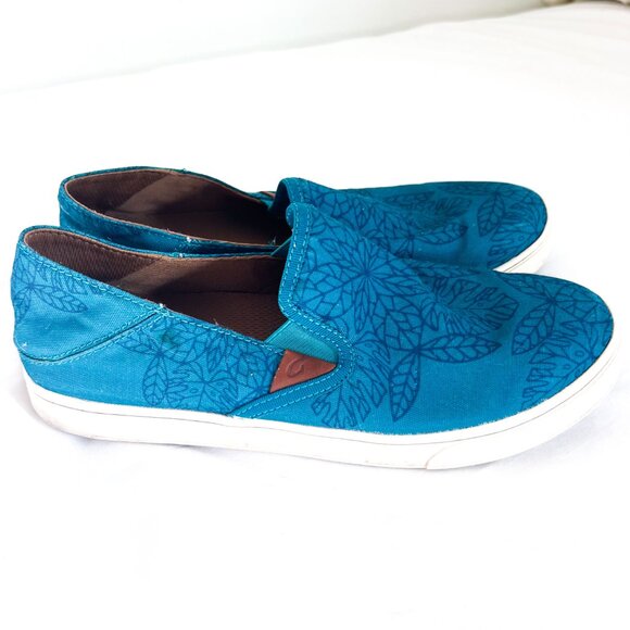 OluKai Pehuea Pow! Wow! Slip On Shoes 10 - Picture 5 of 13